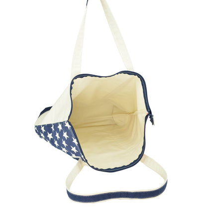 Customized Embroidered Patriotic Tote Bag
