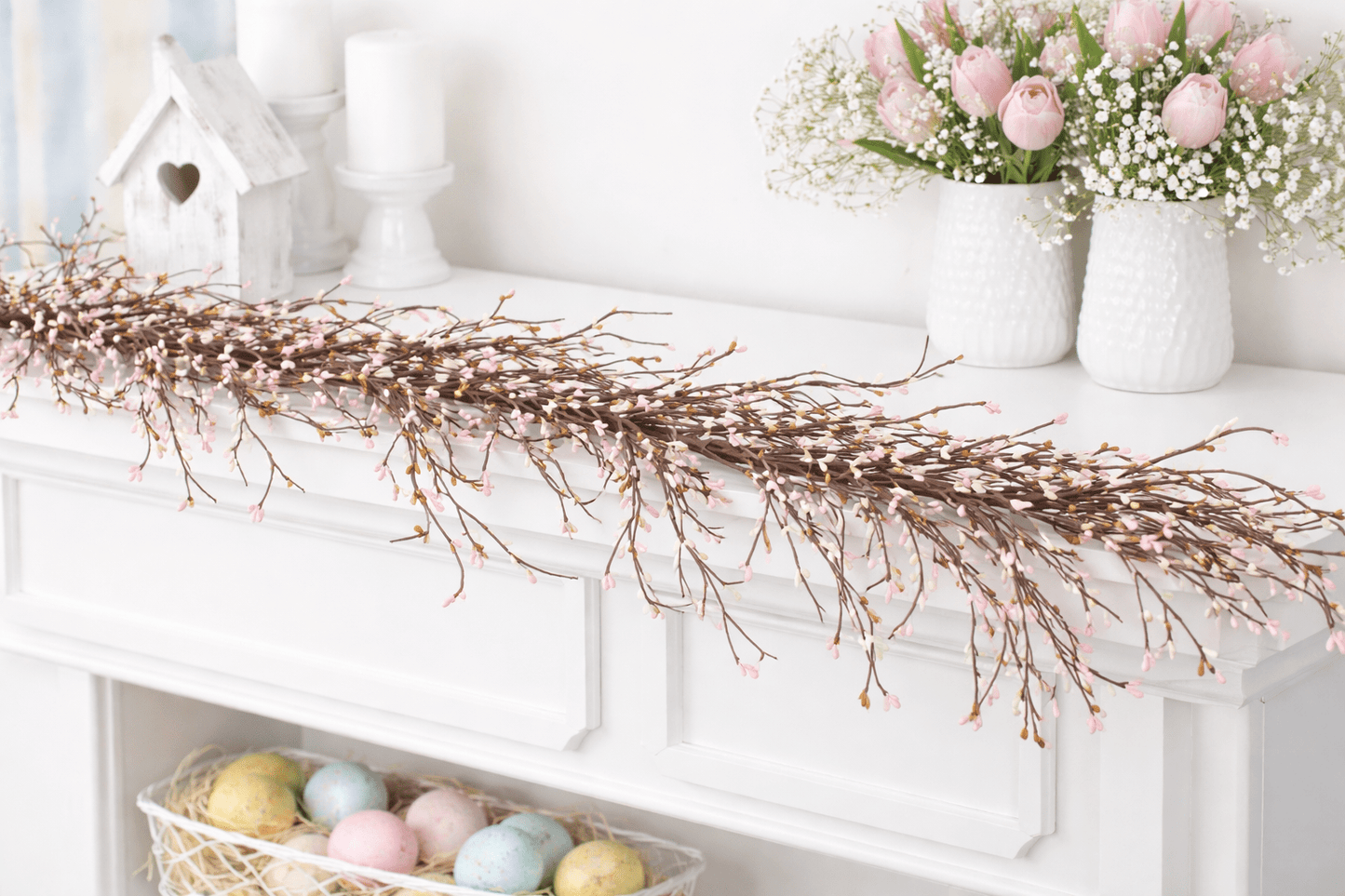 56” Spring Pip Berry Garland - Nifty Decor & More