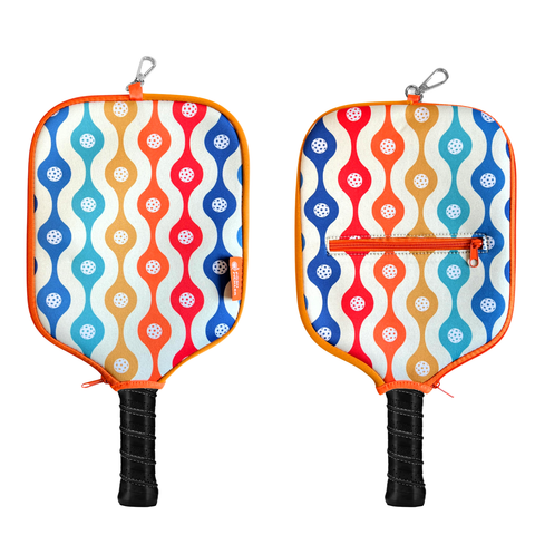 Pickleball Paddle Cover with storage pocket - Classic Dink Pickleball Paddle Cover