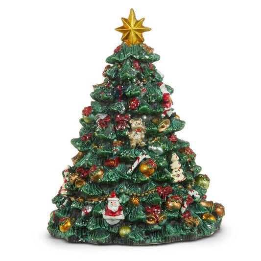 5.75" Animated Musical Tree Animated Christmas
