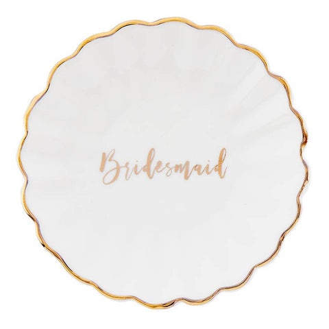 Earring + Small Trinket Tray Set-Bridesmaid