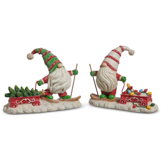 6" Winter Wonderland Decorating Gnomes