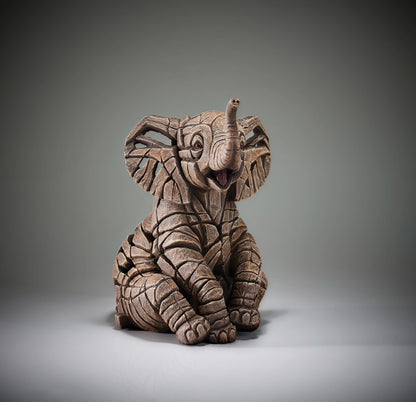 EDGES Elephant Calf Sculpture