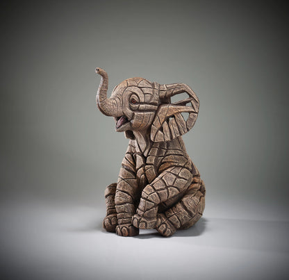 EDGES Elephant Calf Sculpture