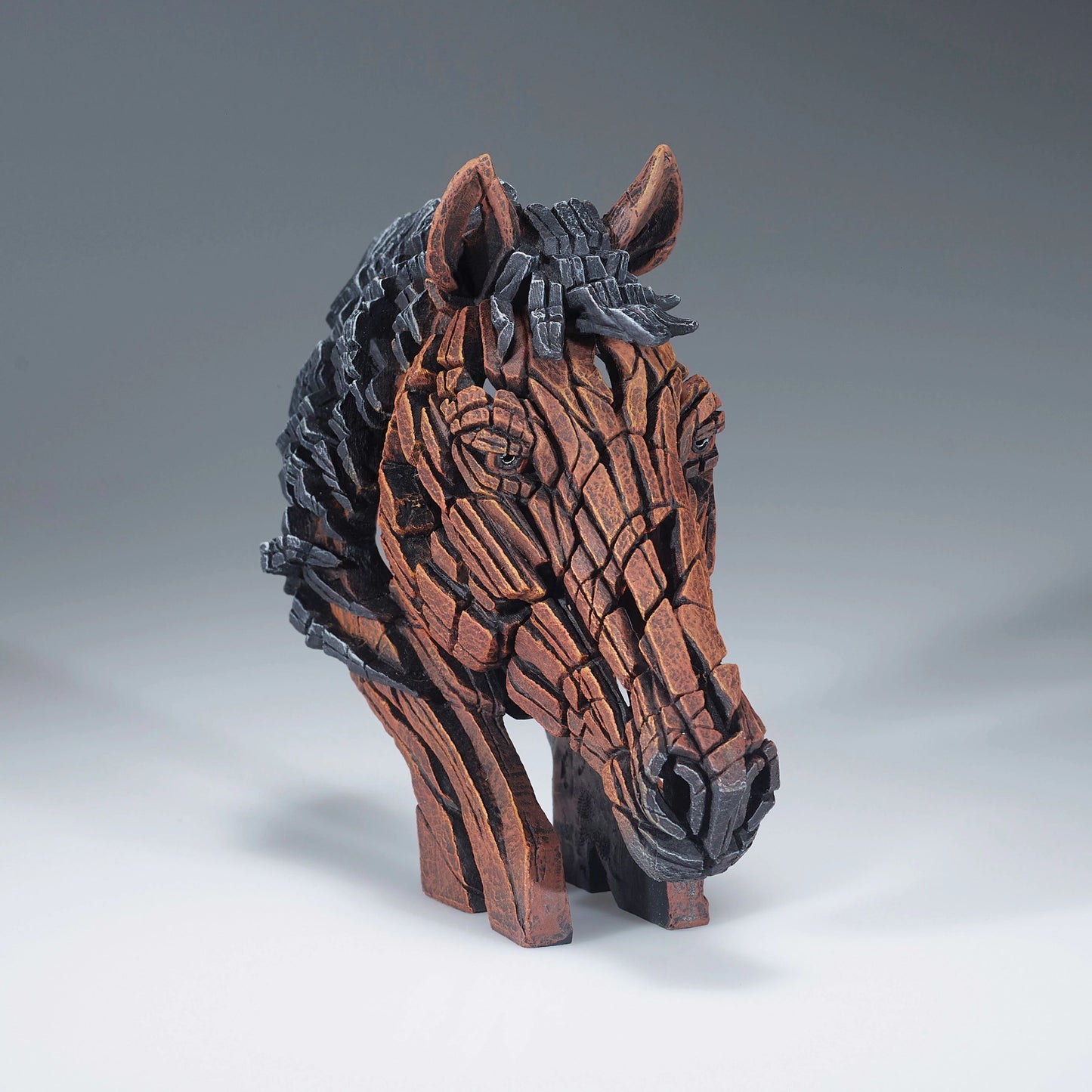 EDGES Mini Horse Bust Scultpure