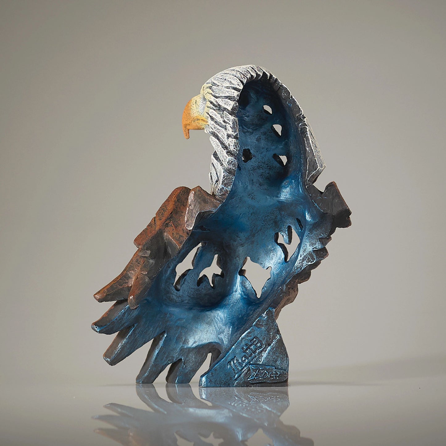 EDGES Miniature Eagle Bust Sculpture