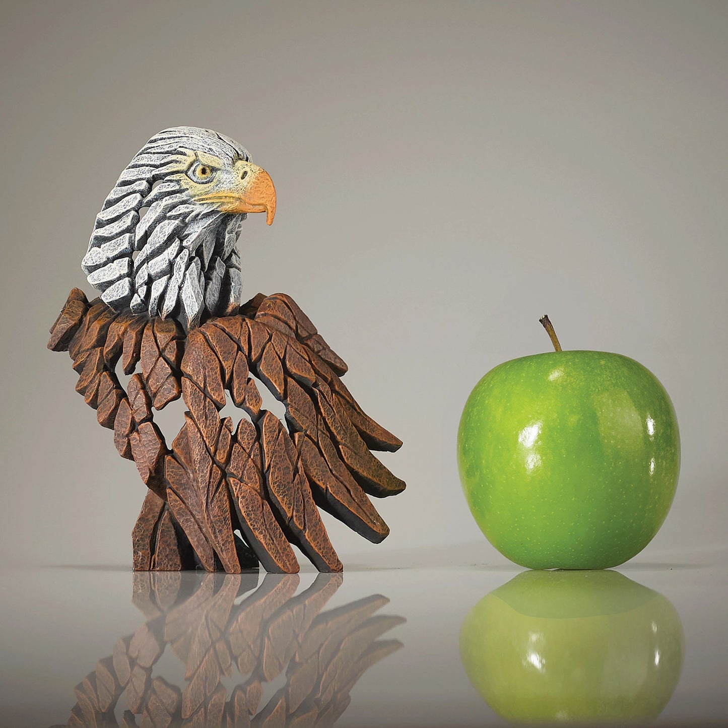 EDGES Miniature Eagle Bust Sculpture