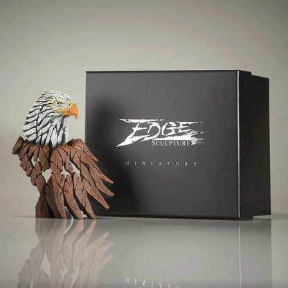 EDGES Miniature Eagle Bust Sculpture