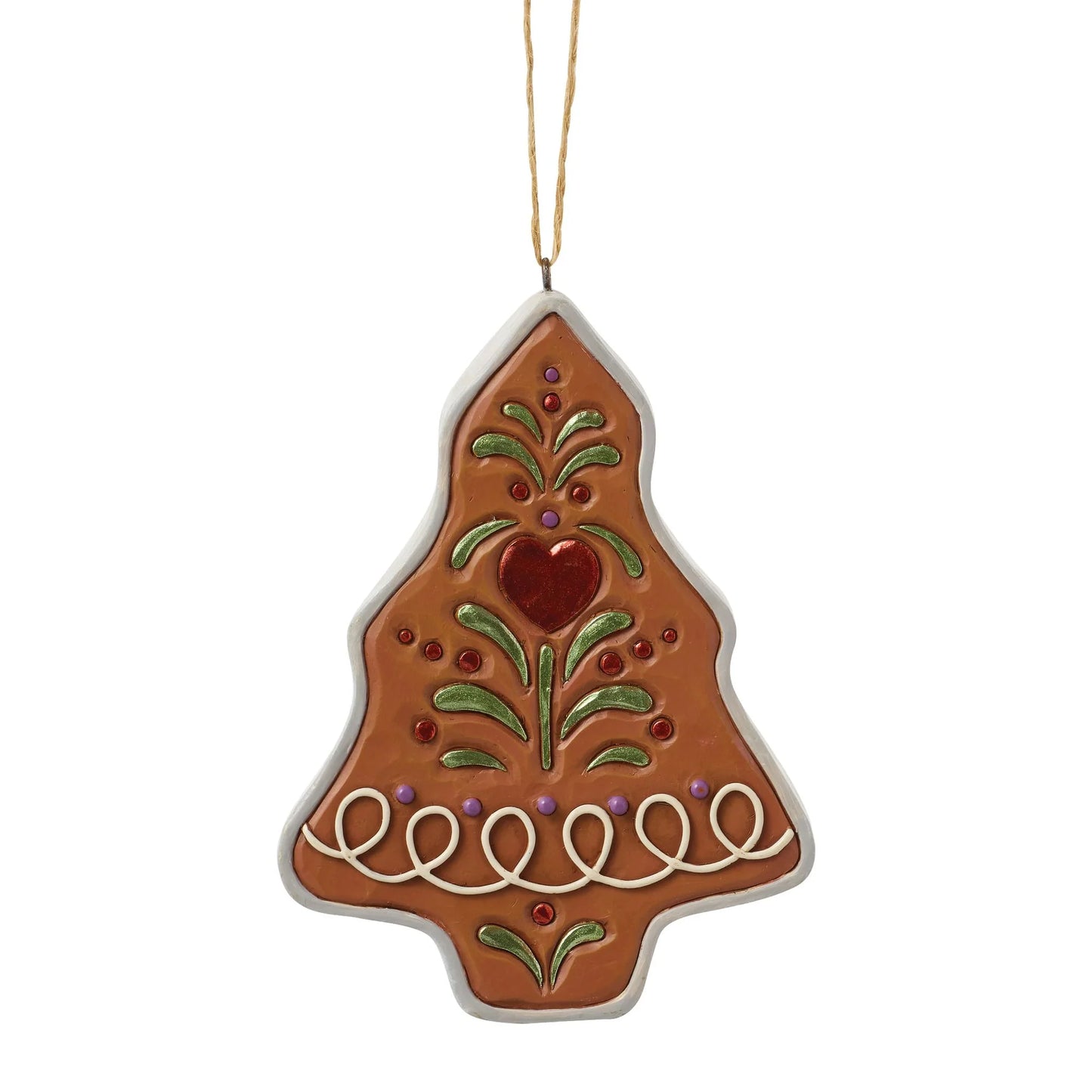 Cookie Cutter Santa Ornament