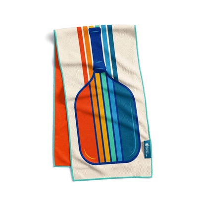 Cooling Towel Vintage Victory Pickleball Design, Moisture-Wicking Sports Accessory, Perfect Gift for Athletes & Pickleball Fans Pickleball Towel