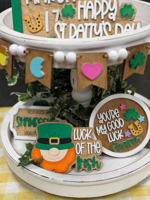 St. Patrick’s Day Tiered Tray