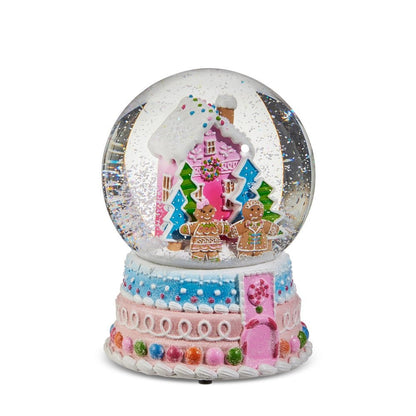 6.5" Gingerbread House Water Globe - Nifty Decor & More