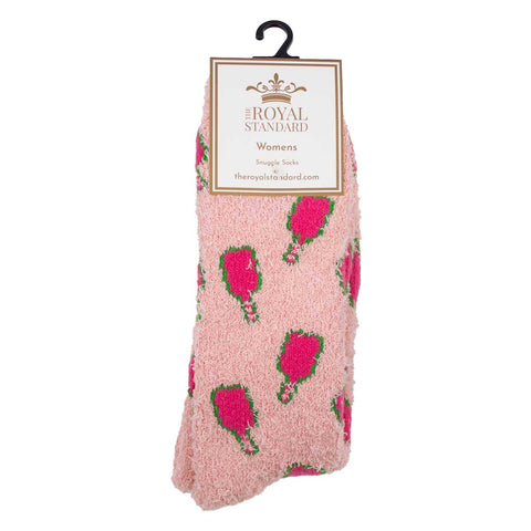 Pickleball Love Women’s Snuggle Socks, Soft & Stylish Athletic Socks for Chilly Courts, Awesome Gift for Her Pickleball Socks