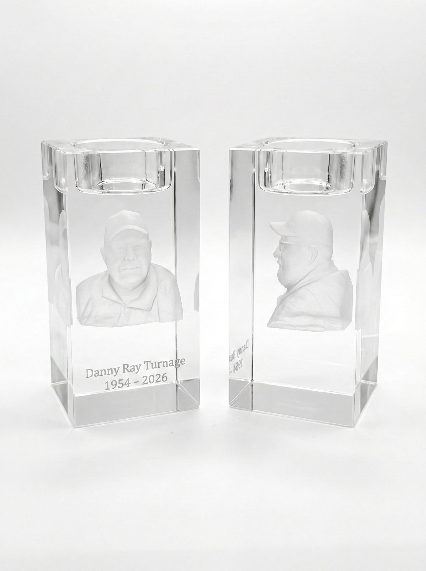 Custom Sublevel Crystal Keepsake | Engraved Inside the Crystal
