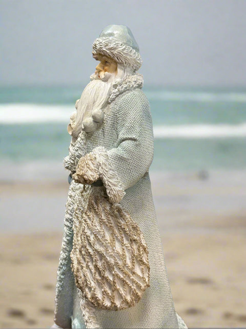 Coastal St. Nick Santa figurine