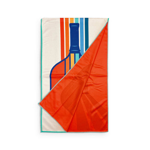 Cooling Towel with Pickleball sports design Vintage Victory Pickleball Towel