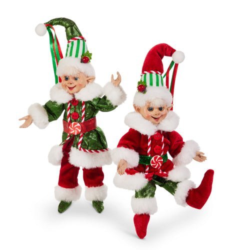 7" Posable Traditional Elf - Nifty Decor & More