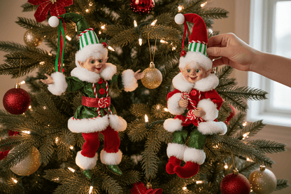 7" Posable Traditional Elf - Nifty Decor & More