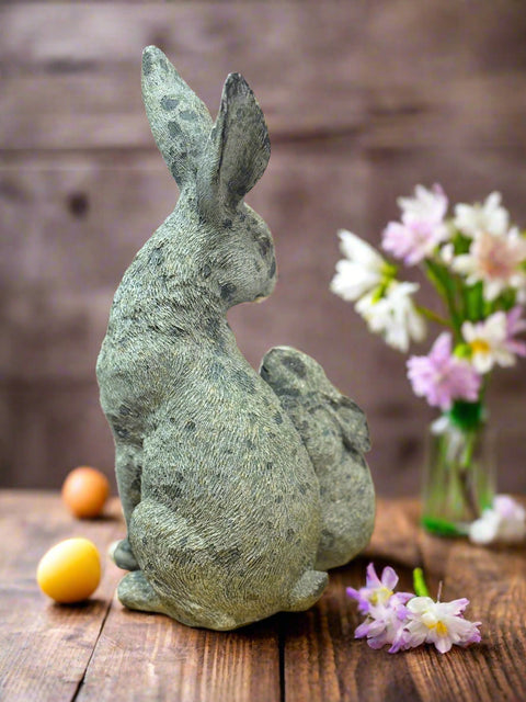 Mama & Baby Bunny Decor | Spring Resin Figurines | Cute Bunny Family for Home Decor, Easter Celebration Bunny figurine