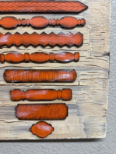 Rustic Spring Carrot Sign