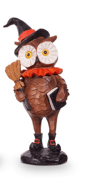 8" Retro Halloween Party Friend - RAZ Owl