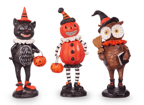 8" Retro Halloween Party Friend - RAZ - Nifty Decor & More