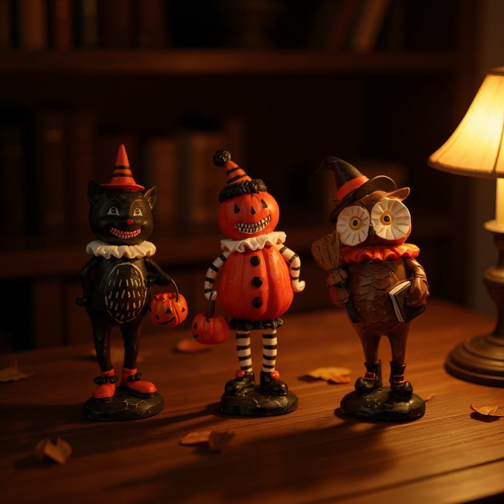 8" Retro Halloween Party Friend - RAZ - Nifty Decor & More