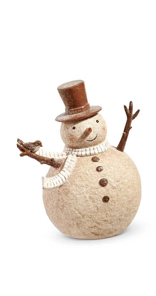 8" Whimsical Snowman - Nifty Decor & More