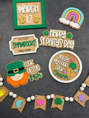 St. Patrick’s Day Tiered Tray