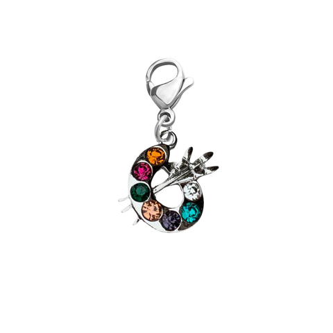 Artist Paint Clip Charm