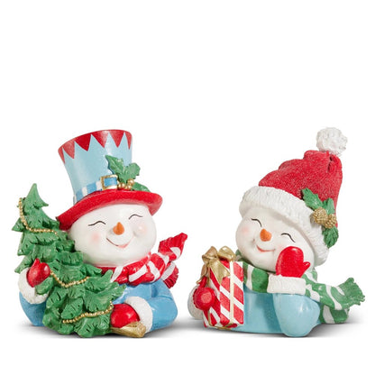 8.5" Jolly Snowman Bust - Nifty Decor & More