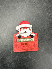 Santa Gift Card & Money Holder  Totally on the Nice List - Money Holder  