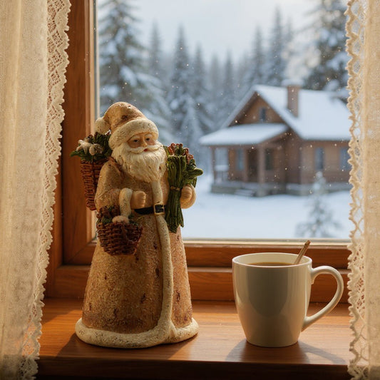 9" Coastal Santa - RAZ - Nifty Decor & More
