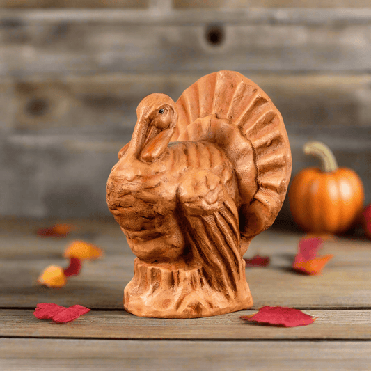 9" Faded Orange Turkey - Nifty Decor & More
