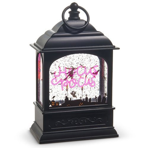 9" Lighted Neon Halloween Water Lantern - RAZ - Nifty Decor & More