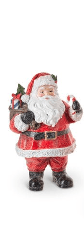 9" Vintage Santa - RAZ - Nifty Decor & More