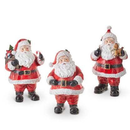 9" Vintage Santa - RAZ - Nifty Decor & More