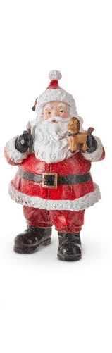 9" Vintage Santa - RAZ - Nifty Decor & More