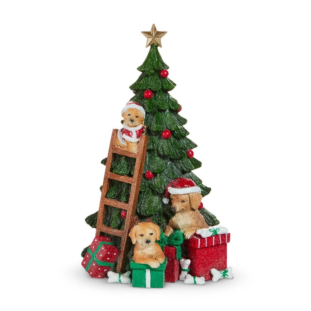 9.5" A Doggone Christmas Tree - Nifty Decor & More