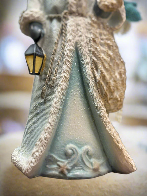 Coastal St. Nick Santa figurine