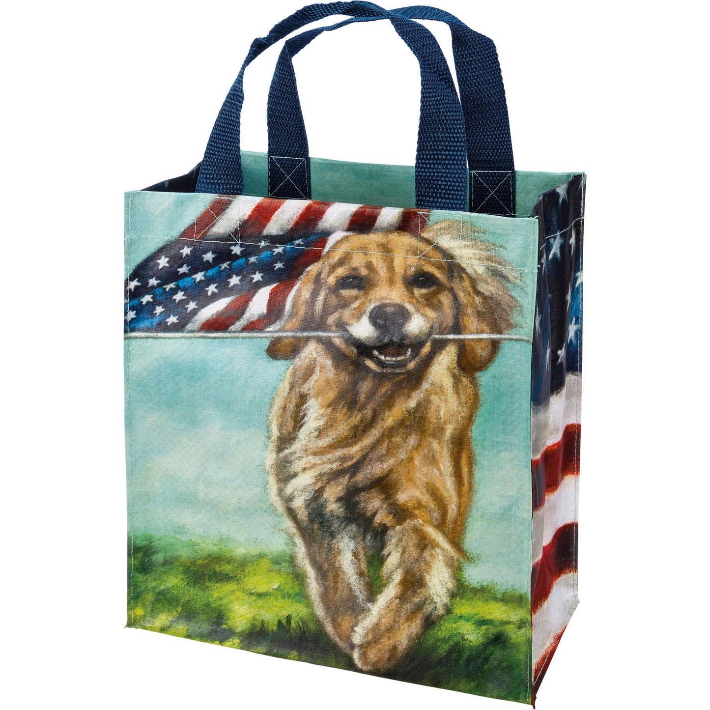 Dogs And Flags Daily Tote