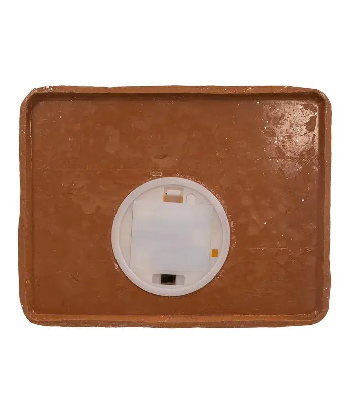 9"B/O LIGHT UP GINGRBRD HOUSE TABLEPIECE - Nifty Decor & More