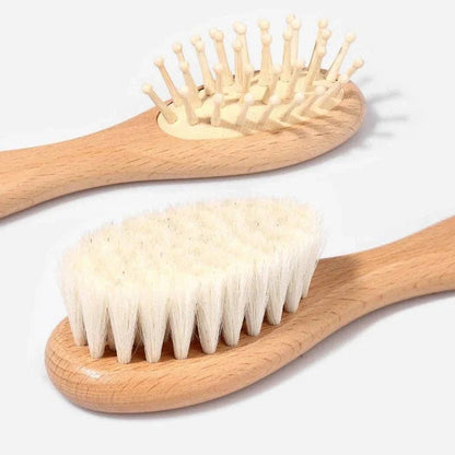 Personalized-Engraved Baby’s 1st Hair Brush & Comb - 4 piece set