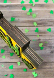 Mini St. Patrick's Day Word Blocks | Lucky Green Decor for Home & Party | Festive Shamrock Decor St. Patrick's Day Shelf Sitter