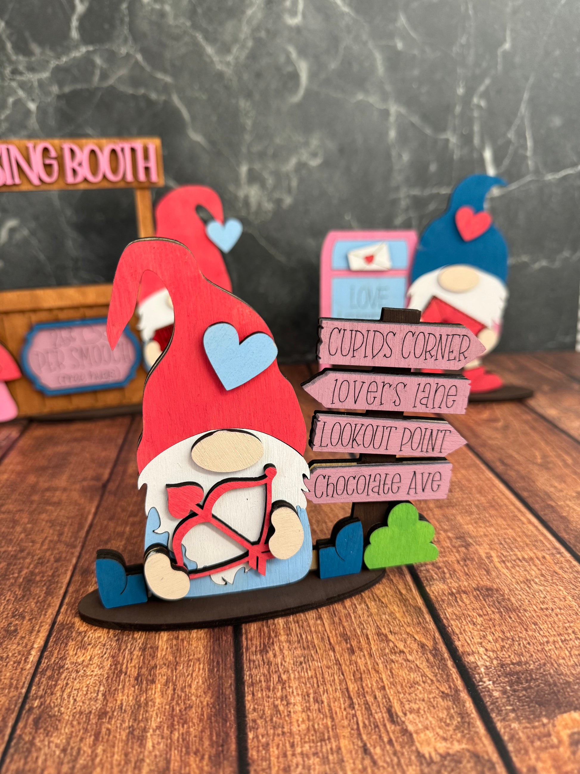 Valentine Gnomes Shelf Sitter Shelf Sitter   