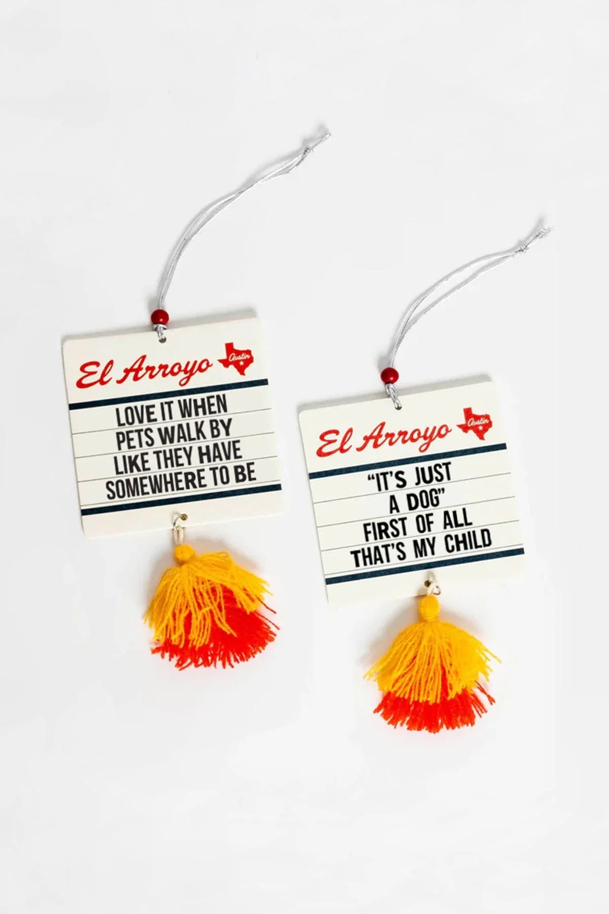 Marquee Car Freshener (2 Pack) - Just A Dog Car Air Freshener