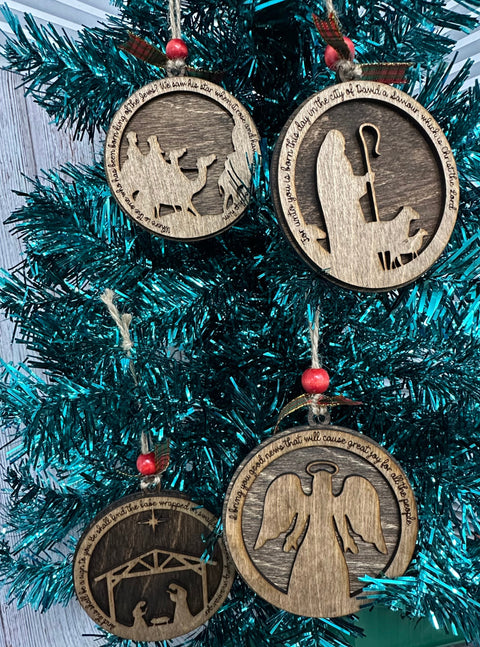 Nativity Christmas Ornaments    