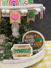 St. Patrick’s Day Tiered Tray