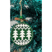 Ugly Sweater Ornaments Ornament Green with Trees  