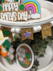 St. Patrick’s Day Tiered Tray